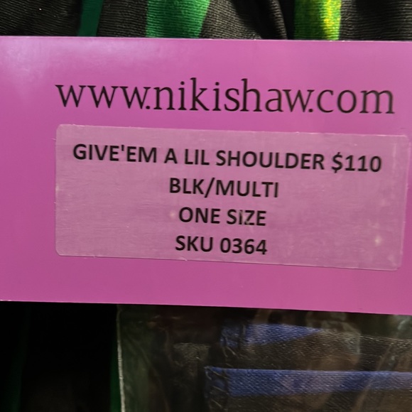 GIVE'EM A LIL SHOULDER DRESS www.nikishaw.com - Picture 5 of 5